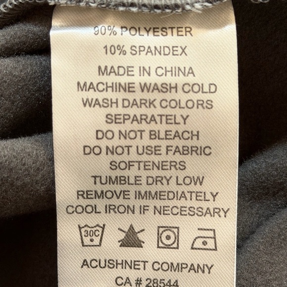 Footjoy Ryders Cup Quarter Zip Fleece Pullover Men’s XL Golf Performance Gray - Picture 8 of 8